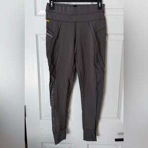 Lole Dark Grey Athletic Pants with Mesh Detail
